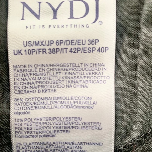 NYDJ Ella Women’s Denim Shorts with Side Seam Slits Various Sizes - Picture 9 of 9